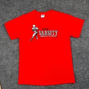 The Varsity Athens Atlanta T Shirt Adult Medium M Big Football Graphic Logo Tee